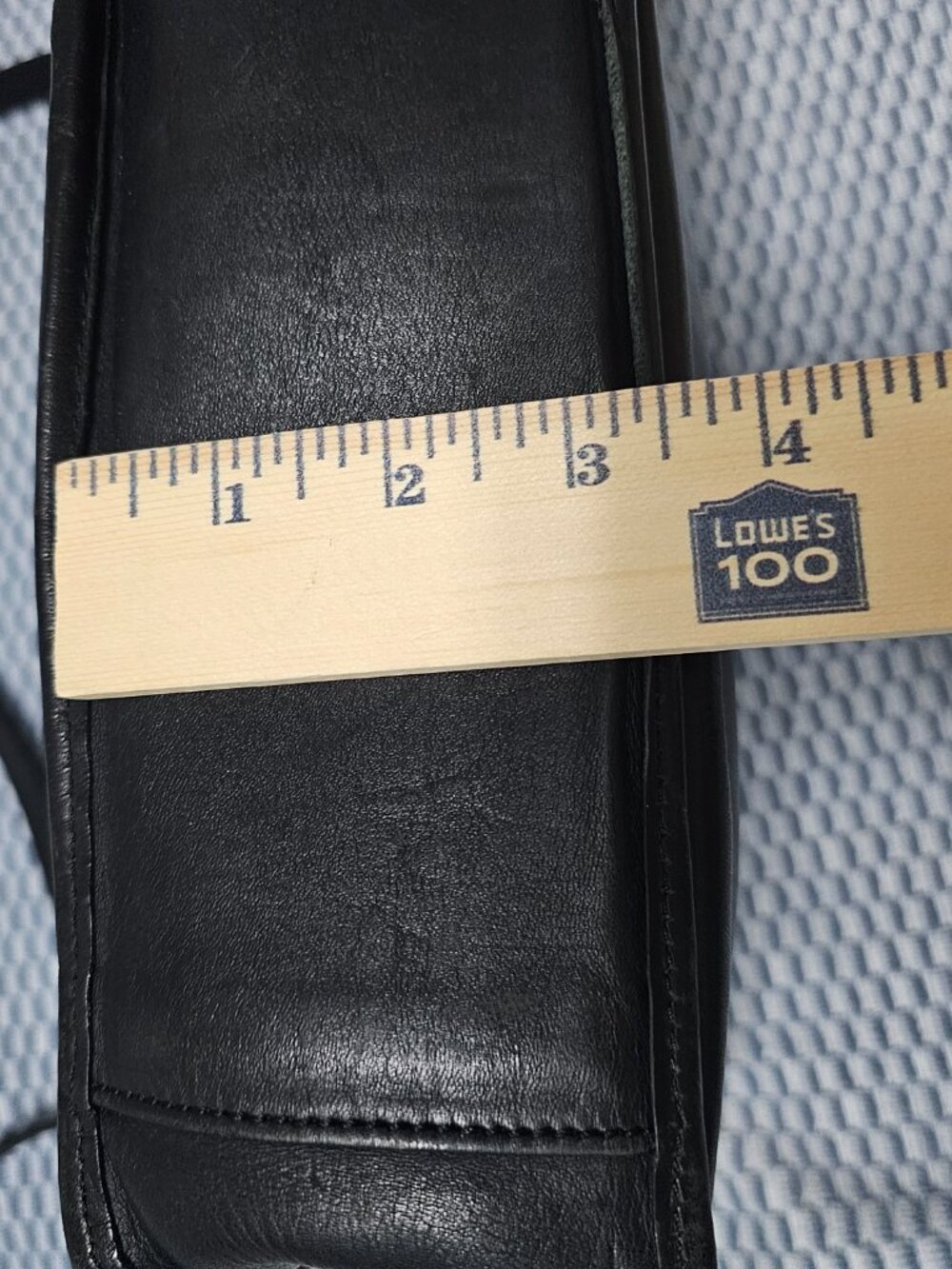 Coach Vintage Black Leather Messenger/Briefcase Bag Rare Dual Twist-Lock Closure - Picture 9 of 9